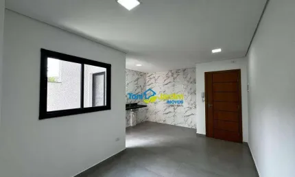 Apartamento com 2 dormitórios à venda, 50 m² por r$ 375.000,00 - vila eldízia - santo andré/sp