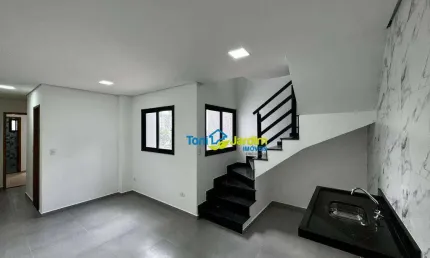 Cobertura com 2 dormitórios à venda, 100 m² por R$ 540.000,00 - Vila Eldízia - Santo André/SP