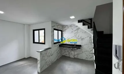 Cobertura com 2 dormitórios à venda, 100 m² por R$ 540.000,00 - Vila Eldízia - Santo André/SP