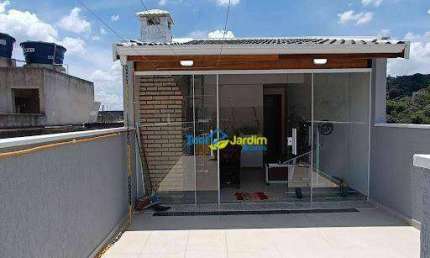 Cobertura com 3 dormitórios para alugar, 160 m² por R$ 3.033,33/mês - Jardim do Mirante - Santo André/SP