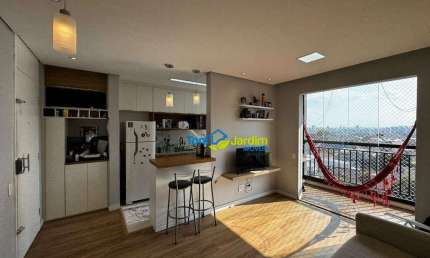 Apartamento com 2 dormitórios, 50 m² - venda por R$ 395.000,00 ou aluguel por R$ 2.769,28/mês - Utinga - Santo André/SP