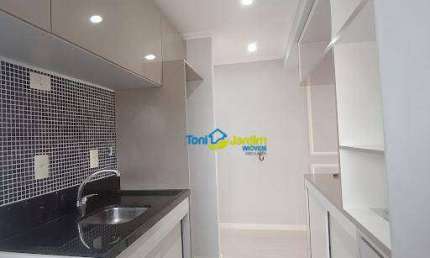 Apartamento com 2 dormitórios, 53 m² - venda por R$ 445.000,00 ou aluguel por R$ 3.068,00/mês - Vila Tibiriçá - Santo André/SP