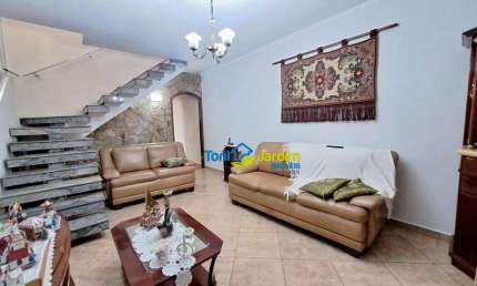 Sobrado com 3 dormitórios à venda, 216 m² por R$ 650.000,00 - Parque Oratório - Santo André/SP