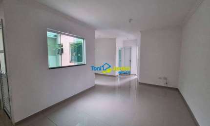 Apartamento com 2 dormitórios para alugar, 74 m² por R$ 2.437,50/mês - Utinga - Santo André/SP
