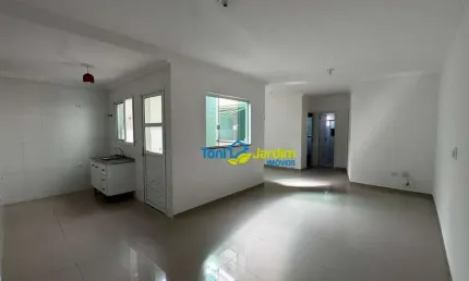 Apartamento com 2 dormitórios para alugar, 74 m² por R$ 2.237,50/mês - Utinga - Santo André/SP