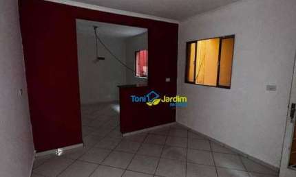 Casa com 2 dormitórios para alugar, 70 m² por R$ 1.200,00/mês - Vila Guarani - Santo André/SP
