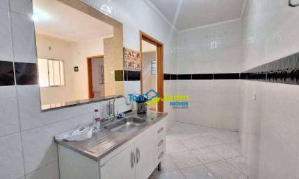 Casa com 2 dormitórios para alugar, 65 m² por R$ 1.400,00/mês - Jardim das Maravilhas - Santo André/SP