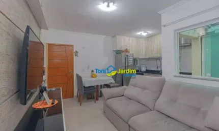 Apartamento com 2 dormitórios à venda, 56 m² por r$ 310.000,00 - parque novo oratório - santo andré/sp