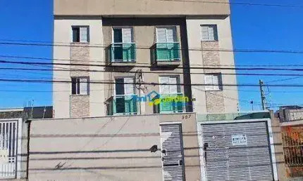 Apartamento com 2 dormitórios para alugar, 45 m² por R$ 1.830,00/mês - Jardim Utinga - Santo André/SP