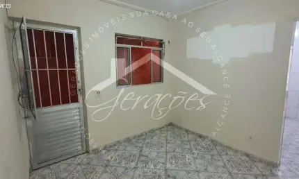 Casa para locação em osasco, baronesa, 1 dormitório, 1 banheiro, 1 vaga
