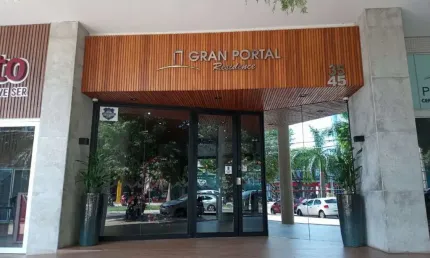 Apartamento para alugar no condomínio gran portal - mobiliado - novo centro