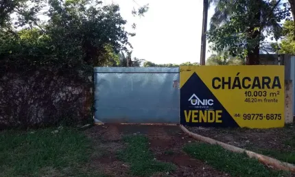 * chácara em maringá - analisa permuta por imóvel menor valor em maringá ou cianorte.