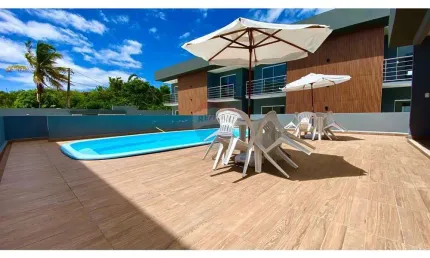 Dúplex 3/4 para locação no paraíso dos pataxos – porto seguro, ba