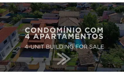 Alto do mundaí – condomínio com 4 apartamentos, piscina, jardim e área gourmet