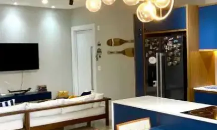 Apartamento Mobiliado e Decorado com 2 suítes e 2 vagas individuais no Bairro Perequê - Porto Belo