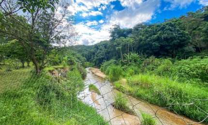 Linda Chácara de 6.000m² com Sobrado, Piscina e Lagoa para Criação de Peixes em Canelinha