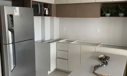 APARTAMENTO MOBILIADO COM 1 SUÍTE + 1 QUARTO NO MORRETES - NUNCA HABITADO