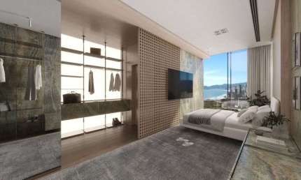 Apartamento na planta com 4 suítes em Balneário Perequê