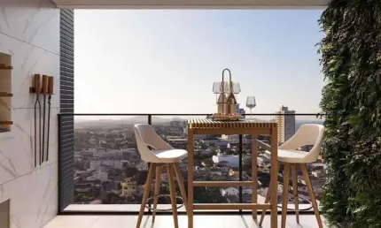 Apartamento na planta com 2 quartos sendo 1 suíte e 1 vaga de garagem - Centro de Balneário Piçarras