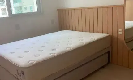 Apartamento mobiliado frente mar com 3 dormitórios sendo 1 suíte e 2 vagas em balneário piçarras