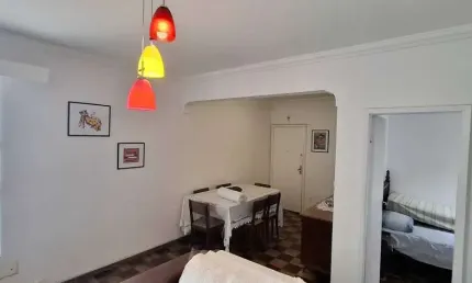 Apartamento vista mar mobiliado com 2 dormitórios e 1 vaga de garagem em balneário camboriú