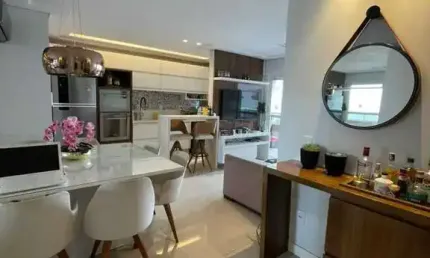 Apartamento semi mobiliado com 2 suítes e 1 vaga de garagem no bairro são joão - itajaí