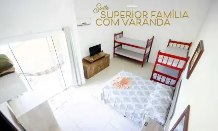Pousada em frente ao parque beto carrero world com 14 suítes em plena operação em penha/sc.