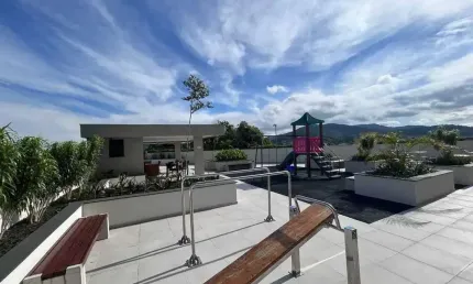 Apartamento vista mar com 3 dormitórios aprox. 300 metros da praia de armação penha/sc
