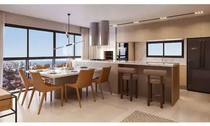Apartamento com 1 suíte, 02 demi-suítes e 1 vaga de garagem em balneário piçarras/sc.
