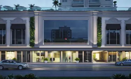 Apartamento com 01 suíte + 02 demi-suítes e 2 vagas de garagem em canto da praia - itapema/sc
