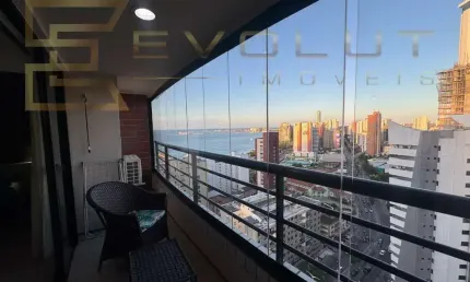 Apartamento com 1 quarto à venda na avenida da abolição, 2480, meireles, fortaleza por r$ 450.000