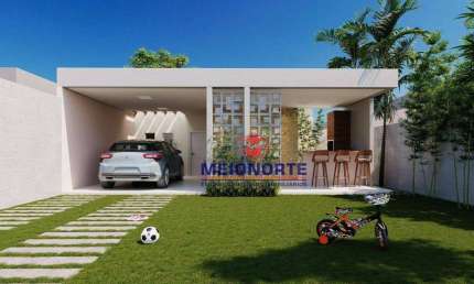 Casa com 3 dormitórios à venda, 150 m² por R$ 860.000 - Araçagi - São José de Ribamar/Maranhão