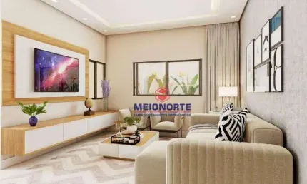 Casa com 3 dormitórios à venda, 141 m² por R$ 630.000 - Ltm Novo Aracagy - São José de Ribamar/MA