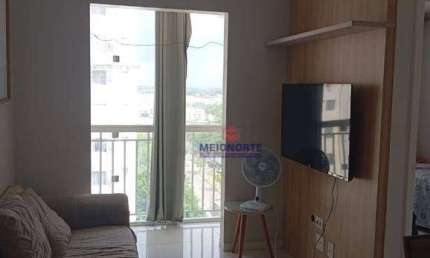 Apartamento com 2 dormitórios à venda, 47 m² por R$ 300.000 - Araçagy - São José de Ribamar/MA