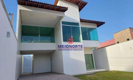 Casa com 4 dormitórios para alugar, 262 m² por R$ 5.002,00/mês - Araçagi - São José de Ribamar/MA