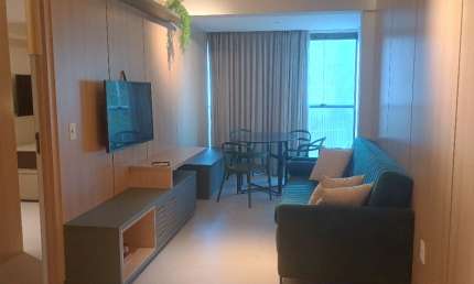 Lindo Apartamento Mobiliado Beach class ,Ondina ,01 Vaga de Garagem .