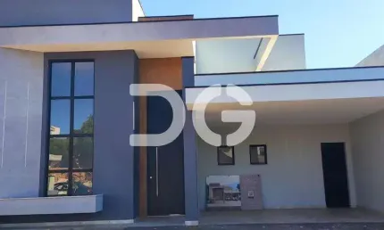 Casa à venda em Paulínia, Parque Brasil 500, com 3 suítes, com 170 m², Royal Garden
