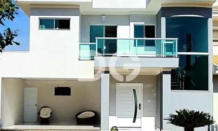 Casa à venda em paulínia, parque brasil 500, com 3 suítes, com 245 m², reserva real
