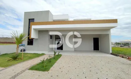 Casa à venda em Paulínia, Parque Brasil 500, com 3 suítes, com 180 m², Royal Garden