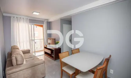 Apartamento à venda em campinas, vila satúrnia, com 3 quartos, com 63 m², boulevard home resort
