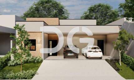 Casa à venda em Paulínia, Parque Brasil 500, com 3 suítes, com 198.2 m², Santorini Residencial Club