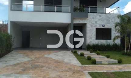 Casa à venda em Paulínia, Parque Brasil 500, com 4 suítes, com 260 m², Royal Garden