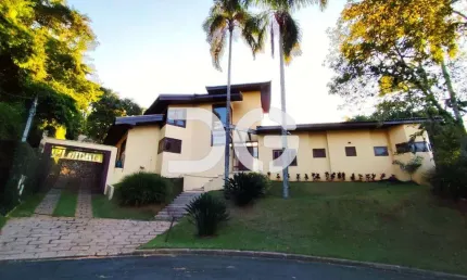Casa à venda em Campinas, Jardim Atibaia (Sousas), com 4 suítes, com 420 m², Jardim Botânico