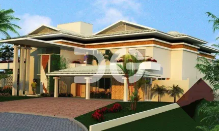 Casa à venda em Campinas, Loteamento Chácaras Vale das Garças, com 5 suítes, com 910 m²