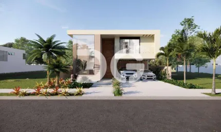 Casa à venda em Campinas, Alphaville Dom Pedro 2, com 4 suítes, com 398.92 m²
