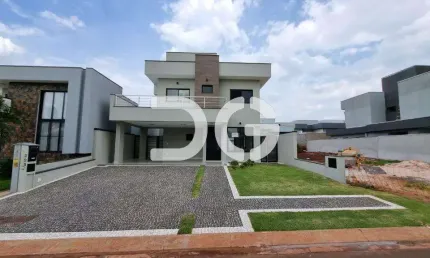 Casa à venda em Paulínia, Parque Brasil 500, com 3 suítes, com 178 m², Royal Garden
