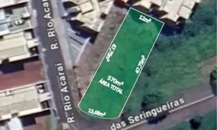 Terreno residencial para venda em Residencial Amazonas, 570m²