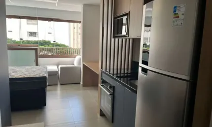 Studio para venda e locação em Campo Belo com 1 quarto, sendo 1 suíte, 25m²