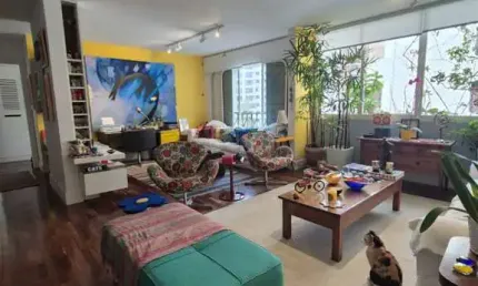 Apartamento tipo para venda em Vila Nova Conceição com 2 quartos, sendo 1 suíte, 128m²
