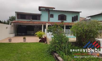 Casa para Venda em Saquarema, Boqueirão, 4 dormitórios, 4 suítes, 6 banheiros, 6 vagas